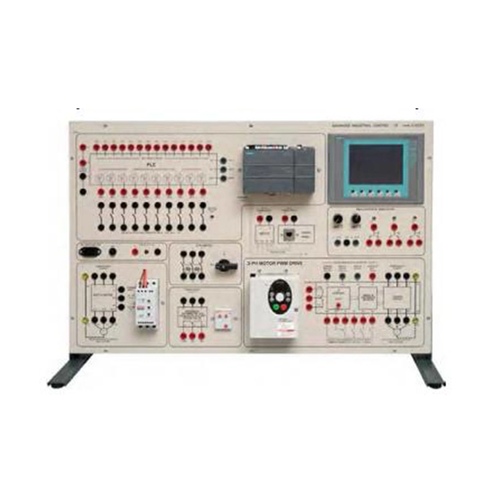 Vocational Training Equipment Teaching Equipment Electronically Controlled Industrial Installation (PLC S7-1200 + HMI touch screen)