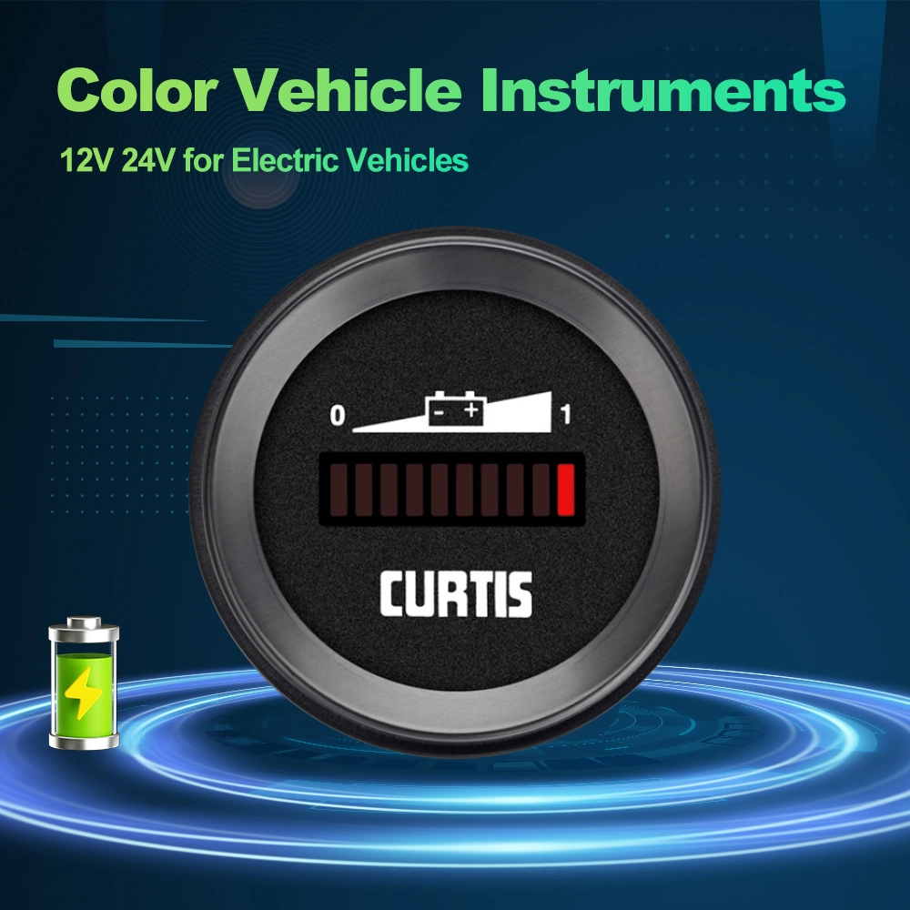 Electrical Vehicle Instrument Cluster Hour Meter Replacement Curtis 840 Fork Lift Serial Data Display