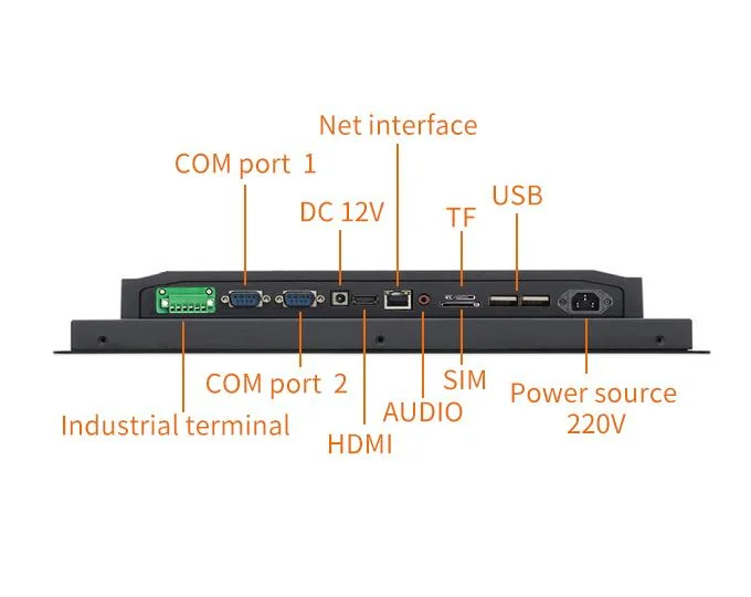 15.6-Inch Android Touchscreen Display Industrial Control Panel -1920*1080-Rk3568