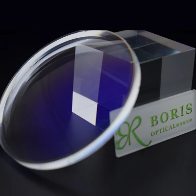 Spectacles Lens 1.67 Mr-7 Blue Block UV420 Hmc Eyeglasses Plastic/Optical Lens