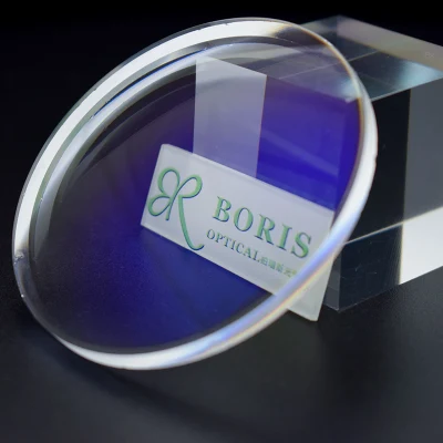 Spectacles Lens 1.67 Mr-7 Blue Block UV420 Hmc Eyeglasses Plastic/Optical Lens