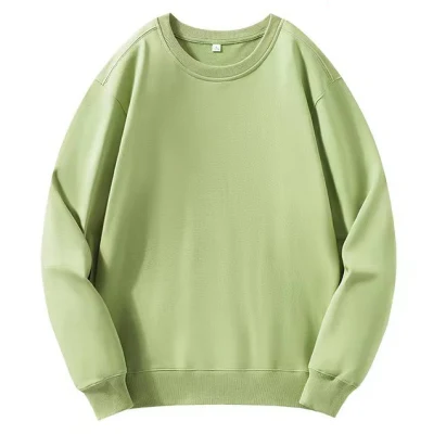 Premium Cotton Ease: Wholesale &amp; Small-Batch Round Neck Long Sleeve Top!
