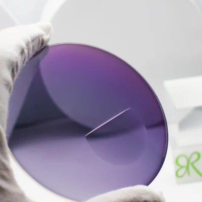 1.56 Photochromic Grey Flat-Top Hmc Optical Lens