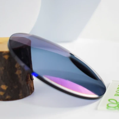 1.56 Bifocal Invisible Hmc Eyeglasses Photochromic Grey Optical Lenses
