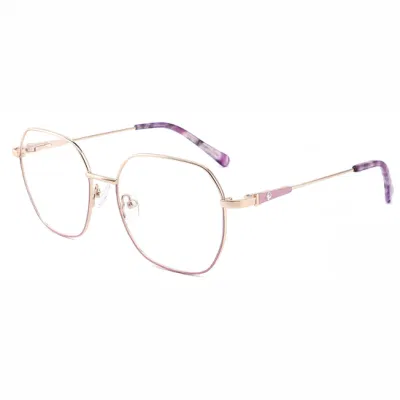 Wholesale Half Rim Plating Glasses Full Frame Eyewear Clear Lens Design Optical Frames