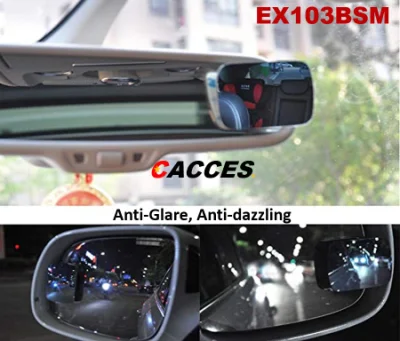 Blu-Ray Anti-Glare Convex Super HD Wide Angle Blind Mirror,2 Pack Blind Spot Mirrors for Car, Auto Blue Light Blind Glass,Auziliary Lens for Car Rearview Safety