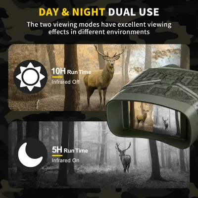 Night Vision Goggles - 4K Night Vision Binoculars for Adults Telescopes Scope