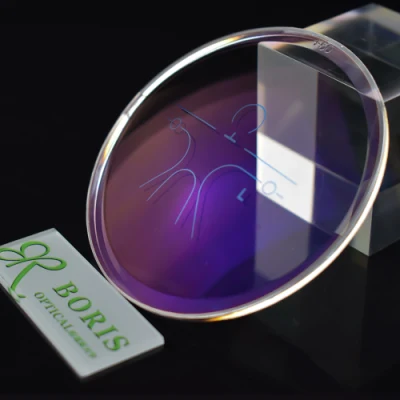 1.591 PC Progressive Blue Cut Eyeglasses Plastic/Optical Lens