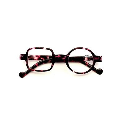 Cheap Fashion Asymmetrical Round&Square Men Women Presbyopia Glasses Reading Glasses