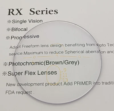  Optical Lens Manufactuter 1.61 Progressive Hc Optical Lens