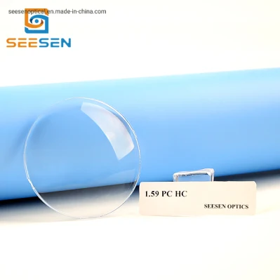 Single Vision Polycarbonate Lenses 1.59 PC Hc Ophthalmic Lenses Spectacles Uncut Eyeglasses Polycarbonate Lens