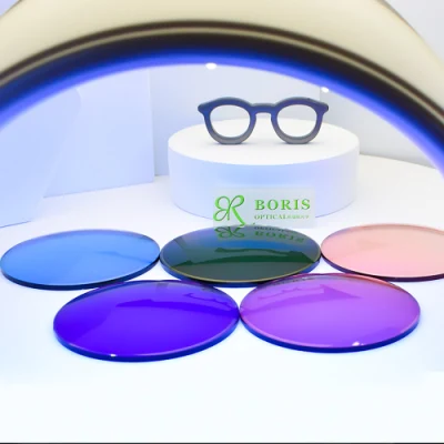 1.56 Photochromic Orange Hmc EMI Optical Lenses