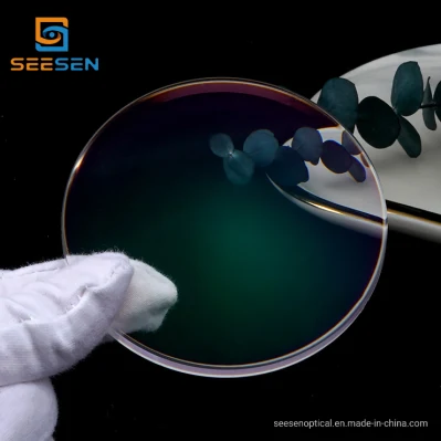 Cr39 Single Vision Lens 1.499, 1.56, 1.61, 1.67, 1.74 and 1.59 PC Blue Light Filter Lenses