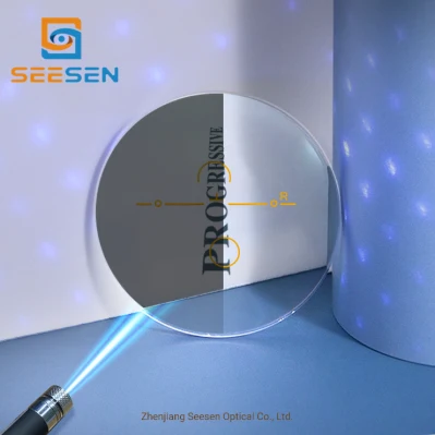 Optical Photochromic Lens 1.56 Blue Cut UV420 Spin Photochromic Progressive Spectacle Lenses Optical