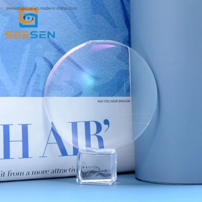 Cr39 Eye Glasses Lens 1.59 Hmc/Shmc UV420 Blue Cut Anti Blue Ray Resin Single Vision Optical Lens