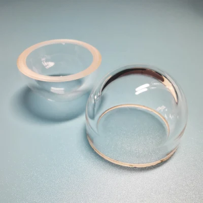 Professional Customized Protective Half Hollow Ball Lens Dome Lens for Digital Camera
