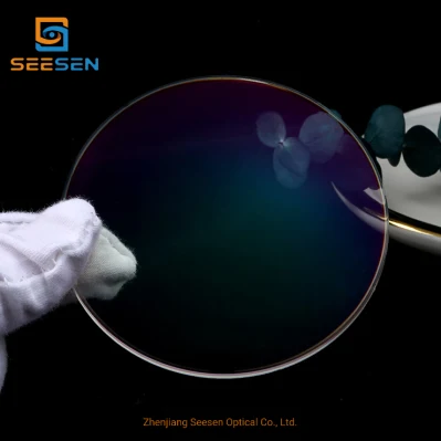Lense Eyeglass 1.59 Polycarbonate PC UV420 Blue Cut Hmc Ophthalmic Lenses Spectacles