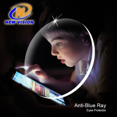 1.56 UV420 Blue Block Green Coating Optical Lens; Anti-Blue Lens