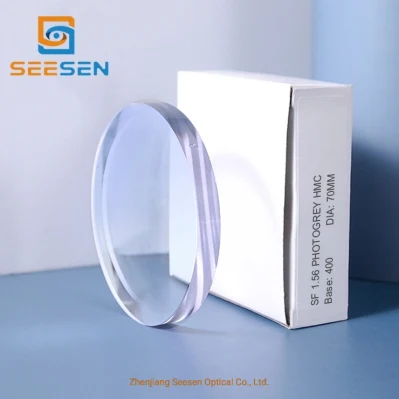 Danyang Factory 1.56 Photochromatic Photogrey Single Vision Optical Lens Eyeglass Lenses