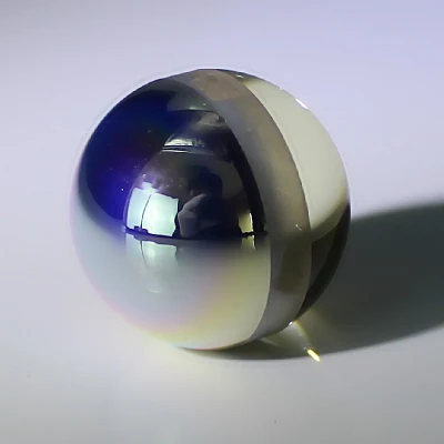 Optical Glass High Precision Aluminum Coating Laser Cat Eye Reflector Lens