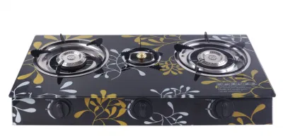 Modelos Personalizados Negros Vidrio Templado Mesa De Aparatos De Cocina Ampliamente Usados Flat Flame Electr&oacute; Nica Quemador Gas De Cocina Tops
