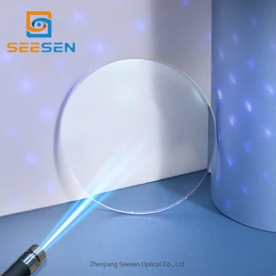 Eyeglass Resin Lens 1.56 Anti Blue Light Blue Block Cut Resin Eyeglasses Lenses Price Ophthalmic Optical Lens