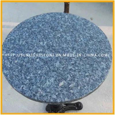 Top Quality Cast Iron Polished Natural Stone Furniture Round Coffee Table Top