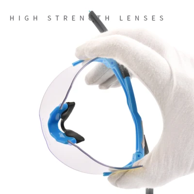 Wholesale Frameless Photochromic Lens Baseball Glasses Anti UV Sport Cycling Sunglasses