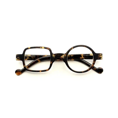 Cheap Fashion Asymmetrical Round&Square Men Women Presbyopia Glasses Reading Glasses