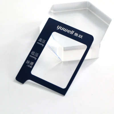Anti-Scratch Decorative Silk Printed Acrylic Lenses/Label