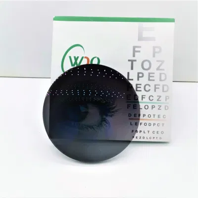 1.56 Photochromic Photobrown Photogrey Lens Optical Lentis Eye Lenses Optical Photochromic Hmc Lenses