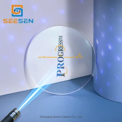 Eyeglass Resin Lens 1.67 Blue Cut Progressive Hmc Blue Cut Anti Blue Coating UV420 Prescription Lenses