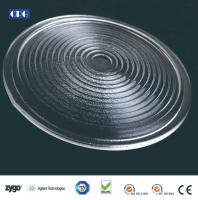 Fresnel Lens Negative/Positive Focal Length Optical, Contoured Aspheric for Customized