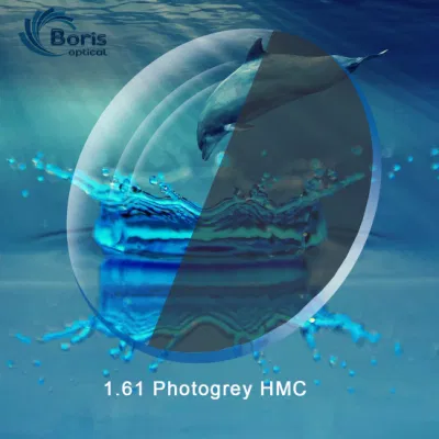 1.61 Photochromic Grey Hmc Optical Lens