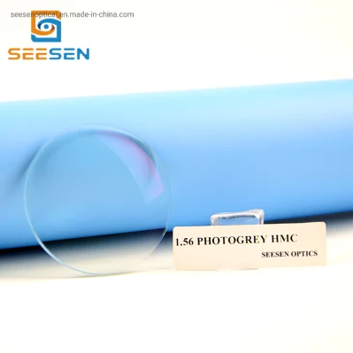 1.56 Single Vision Spectacle Lenses Plastic Photochromic Hmc Coating Lenses