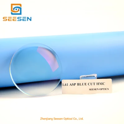 Blue Block Lens Price Eyeglass Lenses 1.61 UV420 Blue Cut Hmc Lens Eyeglass Lens Prices Blue Cut Lens