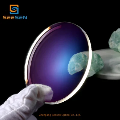 Optical Lens Block 1.56 UV420 Blue Cut Photochromic Hmc Optical Lens Manufacturers