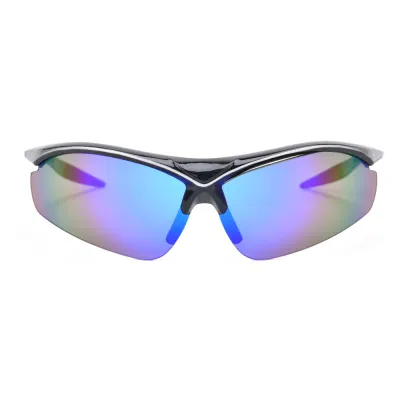 Wholesale Custom Fashion Half Frame Polarized Lens Outdoor Sport Sun Glasses UV400 Eye Protection Cycling Glasses