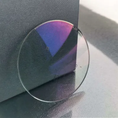 Rx Lab 1.499 1.56 1.6 1.67 Free Form Progressive Spin Coating Photo Grey Blue Cut UV420 Ophthalmic Lenses