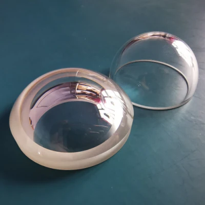 Professional Customized Protective Half Hollow Ball Lens Dome Lens for Digital Camera