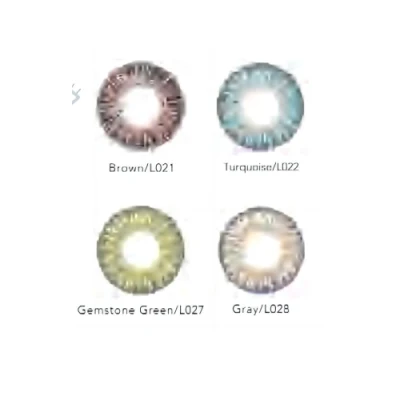 Gd Colored Contact Lenses Vendor Soft Eye Lens Color Cosmetic Contac Lens for Cosplay Beauty Makeup Anime Accessories Blue Green Pink Lenses