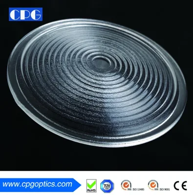 Fresnel Lens Negative/Positive Focal Length Optical, Contoured Aspheric for Customized