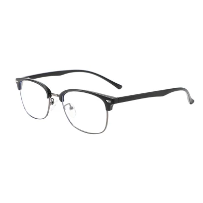 2023 Cheap Wholesale Bulk High Quality Promotion Hot Popular Plastic Half Square Frame Best Sale CE Lenses Anti Blue Light Blocking Glasses