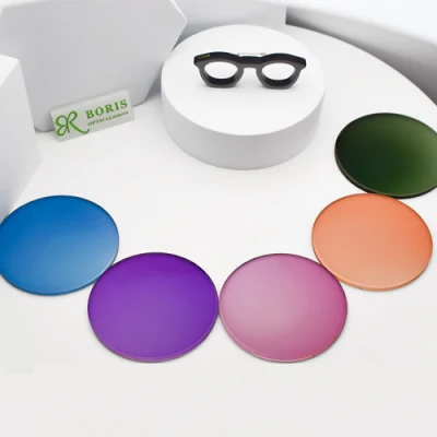 1.56 Photochromic Orange Hmc EMI Optical Lenses