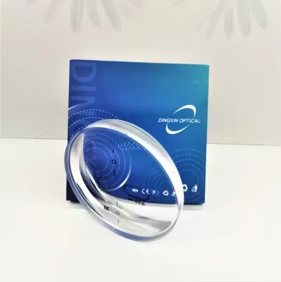 Rx Lab 1.499 1.56 1.6 1.67 Free Form Progressive Spin Coating Photo Grey Blue Cut UV420 Ophthalmic Lenses