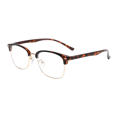 2023 Cheap Wholesale Bulk High Quality Promotion Hot Popular Plastic Half Square Frame Best Sale CE Lenses Anti Blue Light Blocking Glasses