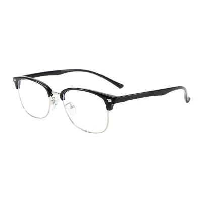 2023 Cheap Wholesale Bulk High Quality Promotion Hot Popular Plastic Half Square Frame Best Sale CE Lenses Anti Blue Light Blocking Glasses