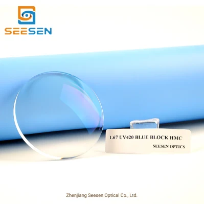Cr39 1.499/1.56/1.61/1.67/1.74/1.59 Resin Bifocal, Progressive, Blue Light Cut, Photochromic Eyeglasses Optical Lens Prescription Optical Lens