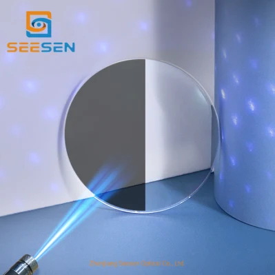 Manufacturer Lens Optical 1.56 UV420 Blue Cut Photochromic Hmc Ophthalmic Lenses Chinese
