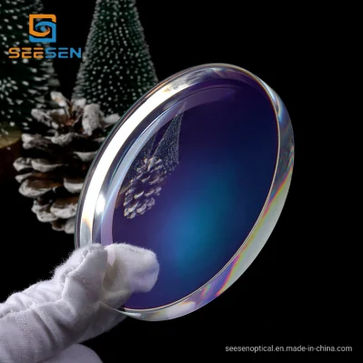 1.56 Finished Single Vision Lens Photochromic Blue Cutting UV420, Blue Block Optical Lens